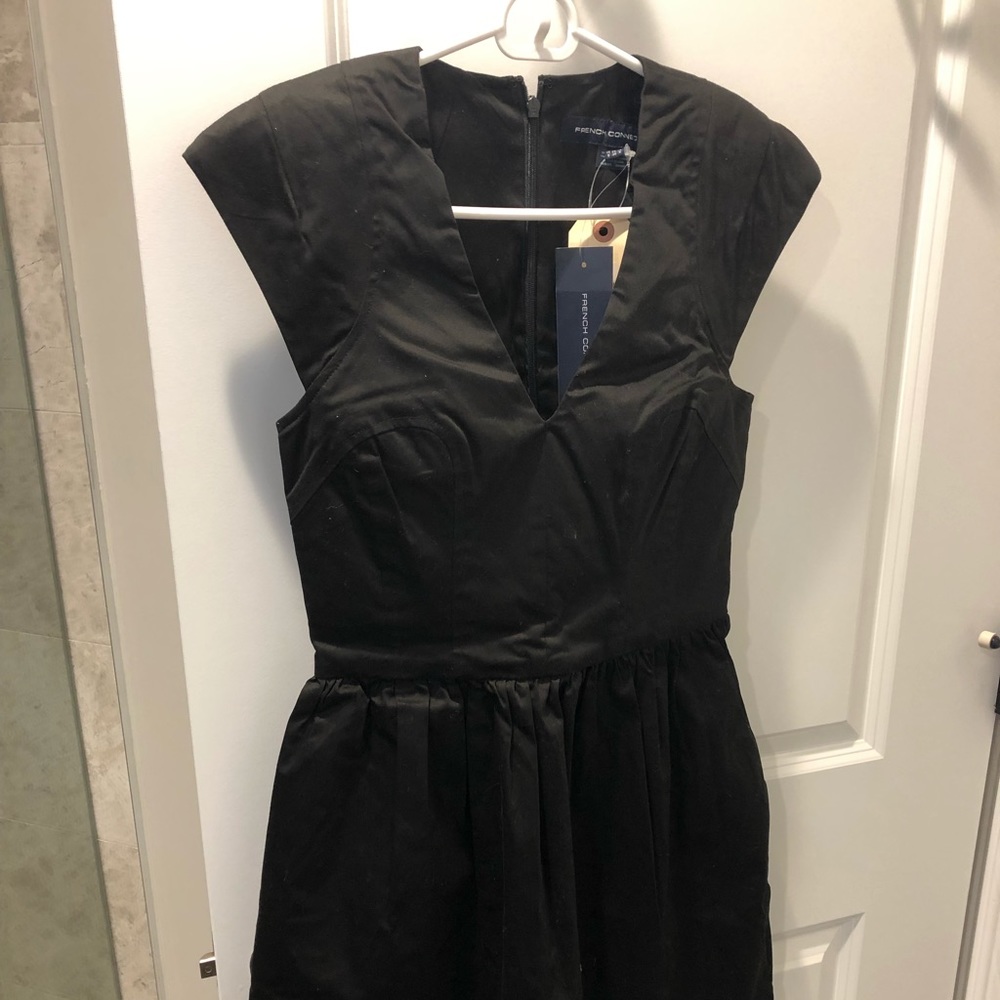 French connection black dress